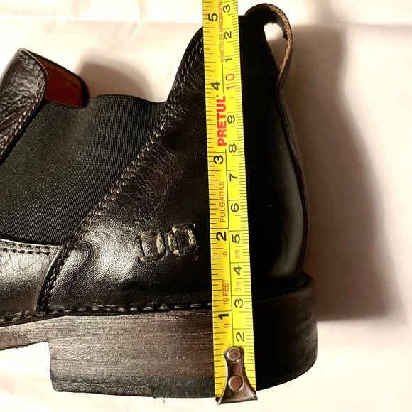 BED STU men’s black leather Royce Chelsea boot 8.5 - Picture 7 of 7